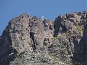 Da Carona al Pizzo del Becco (2507 m.) per via ferrata, con discesa dal Passo di Sardegnana, Lago Colombo e Laghi Gemelli il 25 agosto 2009 -  FOTOGALLERY